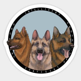 German Shephard Sticker